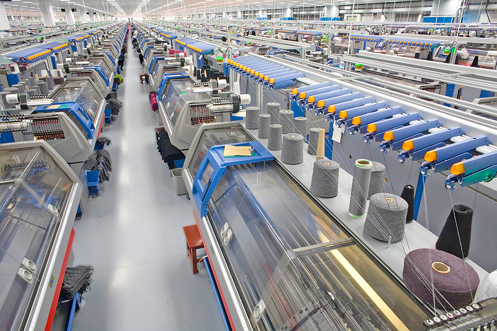Application in the Knitting Industry