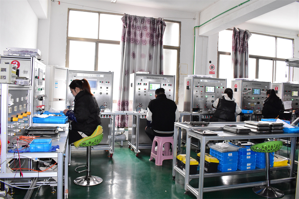 Comprehensive performance test stand for solenoid valve